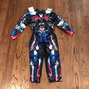 TRANSFORMERS COSTUME size 3T-4T Optimus Prime, excellent condition